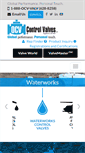 Mobile Screenshot of controlvalves.com